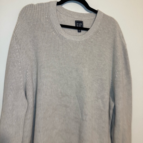 GAP | Cream Crew Neck Sweater Size XL Tall - Picture 3 of 5